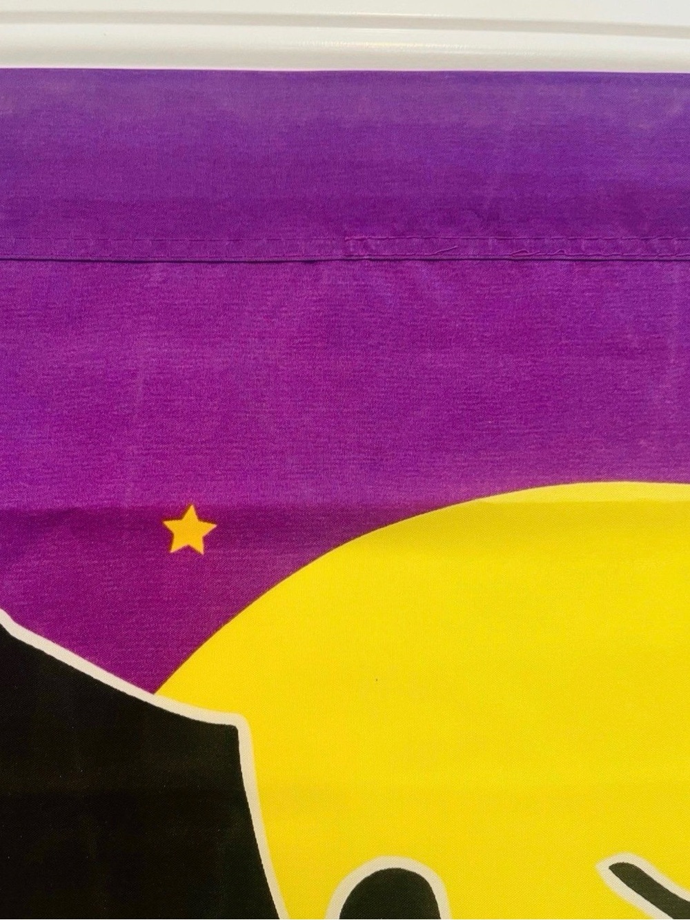 Snoopy & Woodstock Halloween Trick or Treat Peanuts Gang Vintage House Flag - Picture 7 of 12